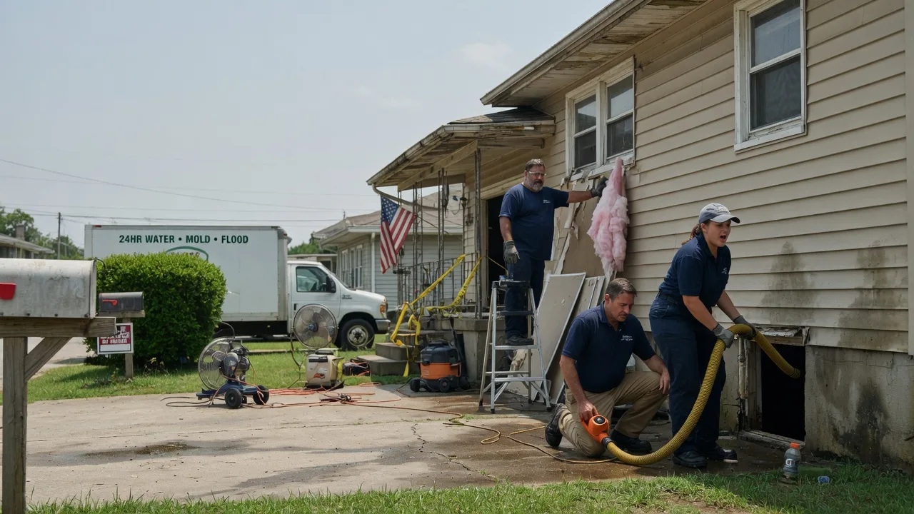 Water Damage Repair in Moyers, OK near me